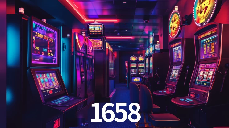 Sinta a adrenalina dos jogos de cassino com 1658